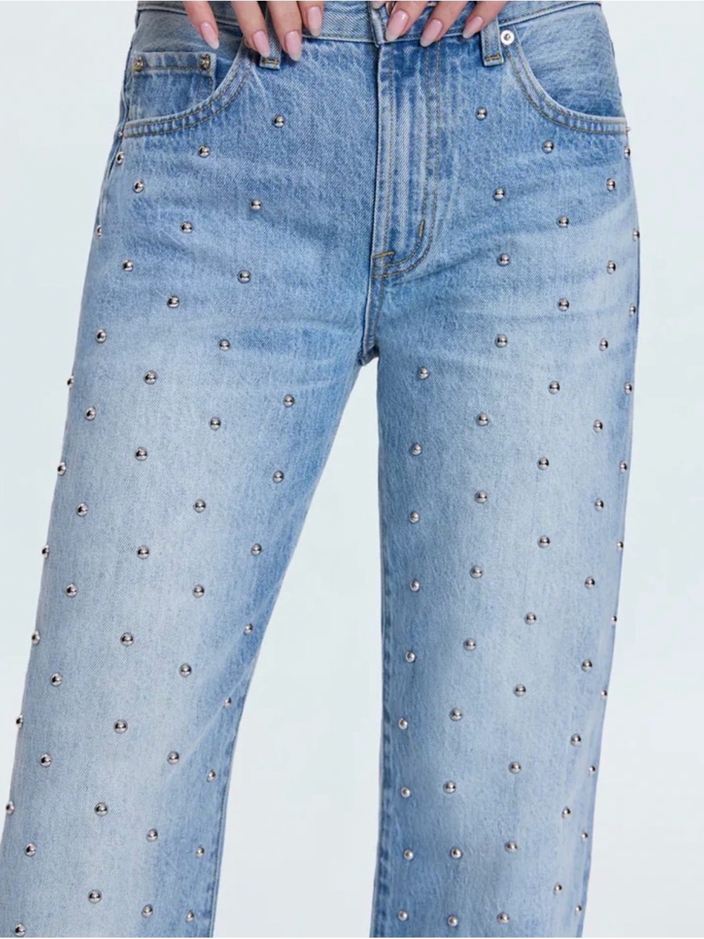 NWT pistola lexi Studded Jeans Aries size 28
